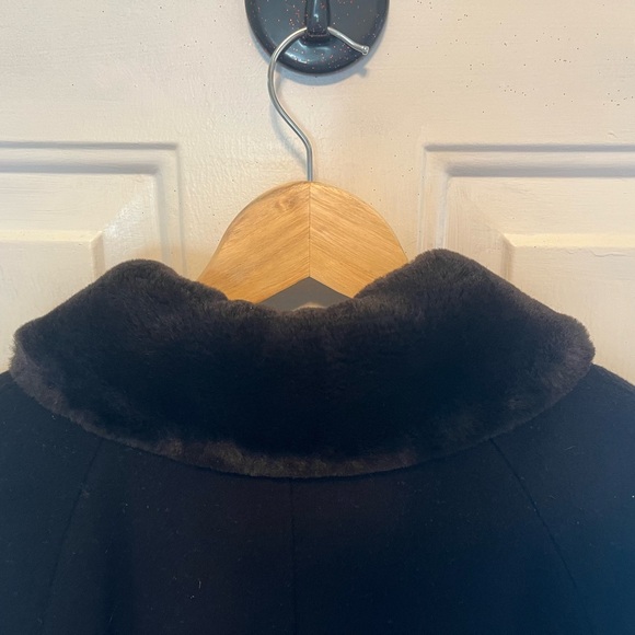 Perry Ellis full length wool coat - Picture 2 of 16